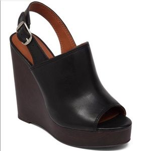 Lucky Brand Ronand Leather Wedge